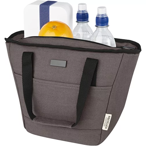 Sac-repas isotherme Joey de 6 L en toile recyclée GRS pour 9 canettes, Image 5