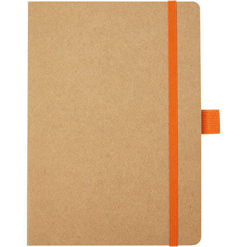 Berk Notizbuch Aus Recyceltem Papier , orange, Recyceltes Papier, 17,80cm x 12,70cm (Länge x Breite), Bild 3