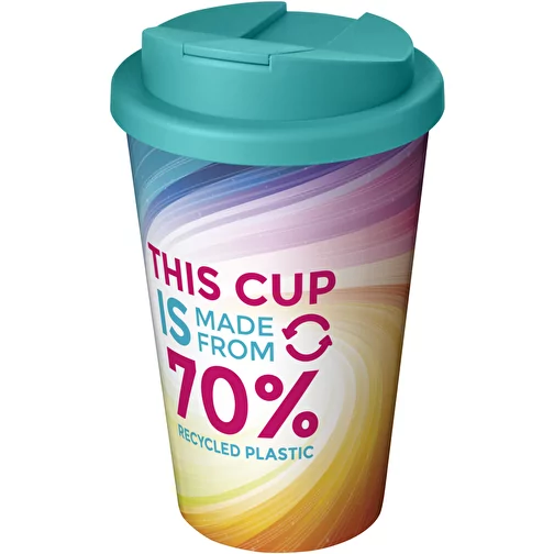 Gobelet avec isolation Brite-Americano® Eco de 350 ml et anti-déversement, Image 1