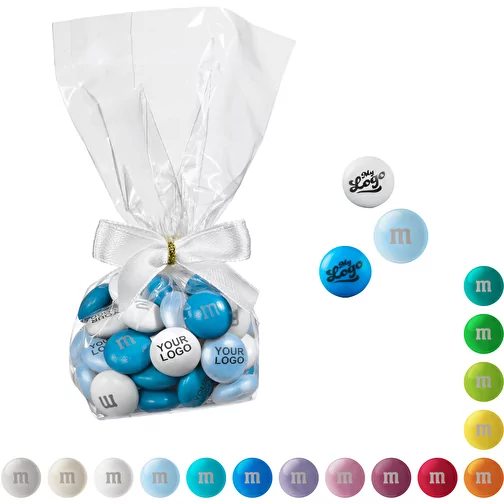 M&M\'S® personnalisés en sachet avec ruban, 40 g, Image 1