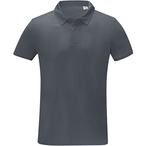 Deimos Poloshirt Cool Fit Mit Kurzärmeln Für Herren , storm grey, Mesh mit Cool Fit Finish 100% Polyester, 105 g/m2, XXL, , Bild 3