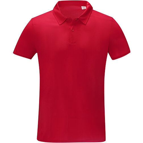 Deimos Poloshirt Cool Fit Mit Kurzärmeln Für Herren , rot, Mesh mit Cool Fit Finish 100% Polyester, 105 g/m2, L, , Bild 3