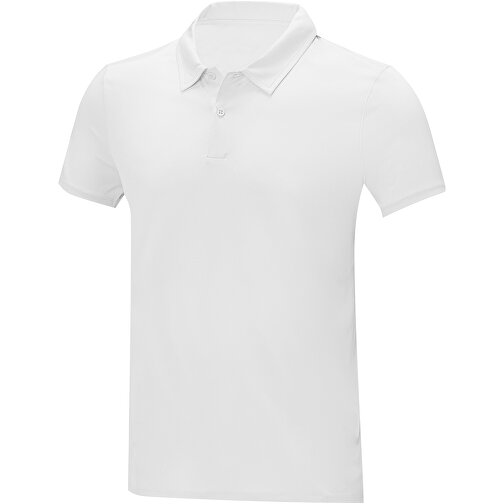 Deimos Poloshirt Cool Fit Mit Kurzärmeln Für Herren , weiß, Mesh mit Cool Fit Finish 100% Polyester, 105 g/m2, 5XL, , Bild 1