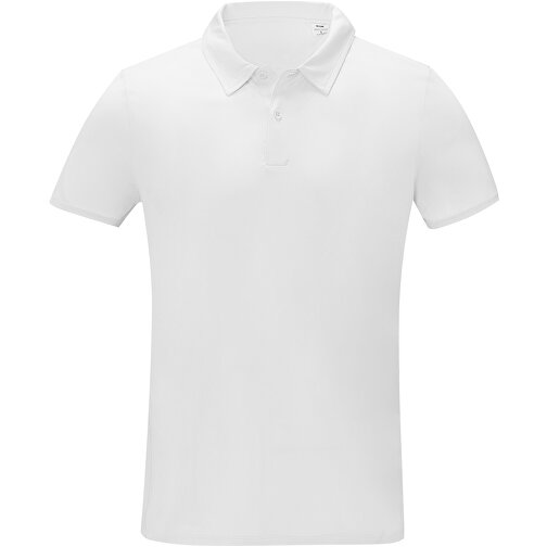 Deimos Poloshirt Cool Fit Mit Kurzärmeln Für Herren , weiss, Mesh mit Cool Fit Finish 100% Polyester, 105 g/m2, S, , Bild 3