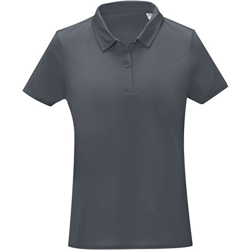 Deimos Poloshirt Cool Fit Mit Kurzärmeln Für Damen , storm grey, Mesh mit Cool Fit Finish 100% Polyester, 105 g/m2, L, , Bild 3