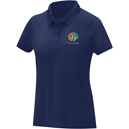 Deimos Poloshirt Cool Fit Mit Kurzärmeln Für Damen , navy, Mesh mit Cool Fit Finish 100% Polyester, 105 g/m2, XL, , Bild 2