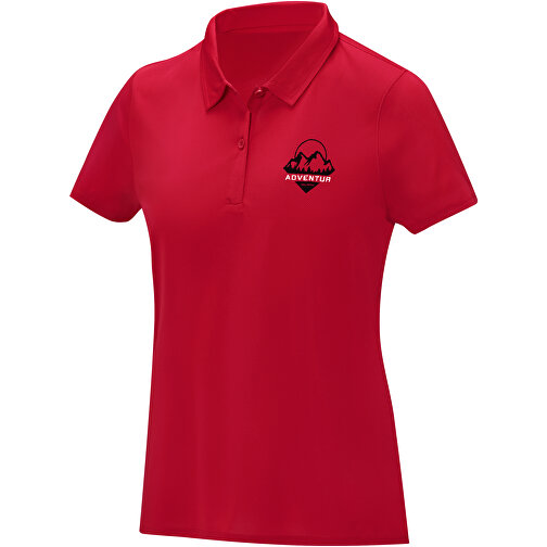 Deimos Poloshirt Cool Fit Mit Kurzärmeln Für Damen , rot, Mesh mit Cool Fit Finish 100% Polyester, 105 g/m2, 3XL, , Bild 2