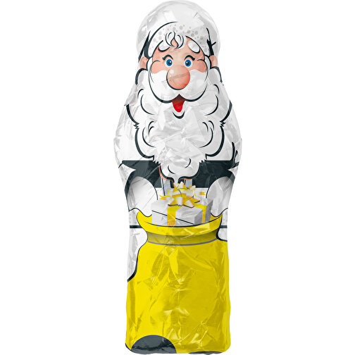 MyBrand Santa Maxi , weiß / gelb, Alufolie, 13,00cm x 3,00cm x 5,00cm (Länge x Höhe x Breite), Bild 1