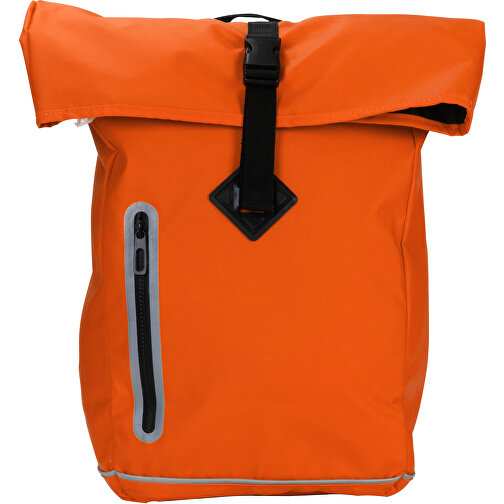 Sicherheits Rucksack , orange, PolJater, 40,00cm x 45,00cm x 15,00cm (Länge x Höhe x Breite), Bild 2