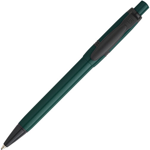 Balpen Olly Extra (Jumbo Nachfüllpackung) , dunkelgrün / schwarz, ABS, 13,80cm (Länge), Bild 2