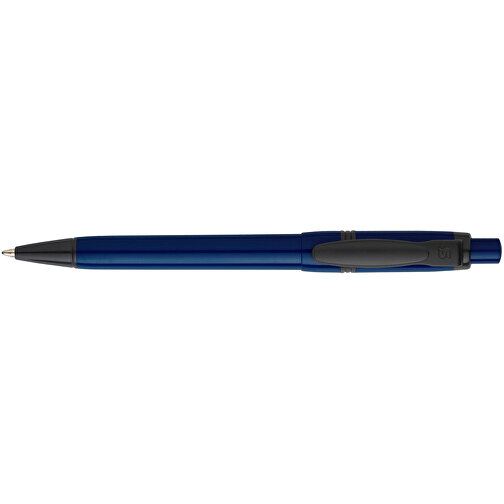 Balpen Olly Extra (Jumbo Nachfüllpackung) , dunkelblau / schwarz, ABS, 13,80cm (Länge), Bild 3