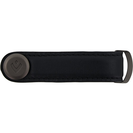 7303 | Valenta Key Organizer , schwarz, Echtes Leder, 8,50cm x 2,00cm x 2,00cm (Länge x Höhe x Breite), Bild 2