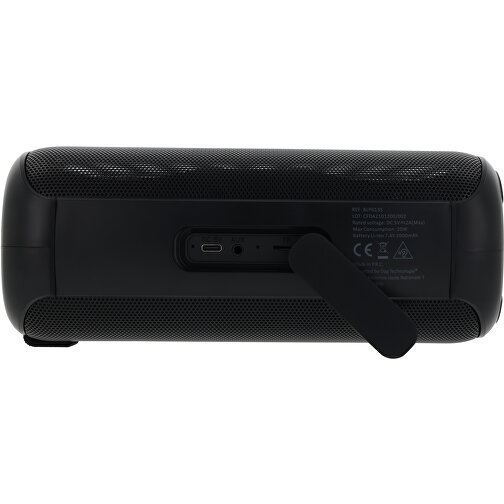 BLP6135 | Blaupunkt Portable LED 20W Speaker , schwarz, ABS, 9,40cm x 22,40cm x 9,40cm (Länge x Höhe x Breite), Bild 6