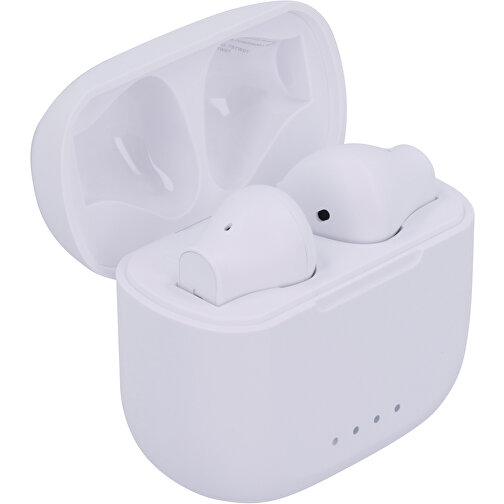 T00258 | Jays T-Five Bluetooth-Ohrhörer , weiß, ABS, 4,30cm x 6,20cm x 3,00cm (Länge x Höhe x Breite), Bild 1
