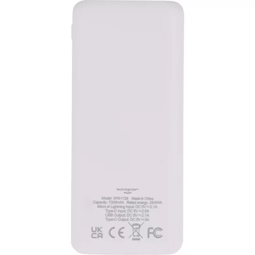 3199 | Xoopar Mr Bio Power Pack 7000 mAh, Billede 5