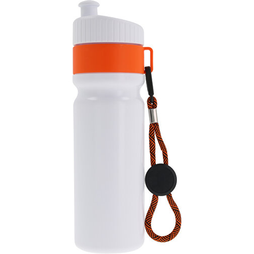 Sportsflaske med kant og snor 750 ml, Bilde 1