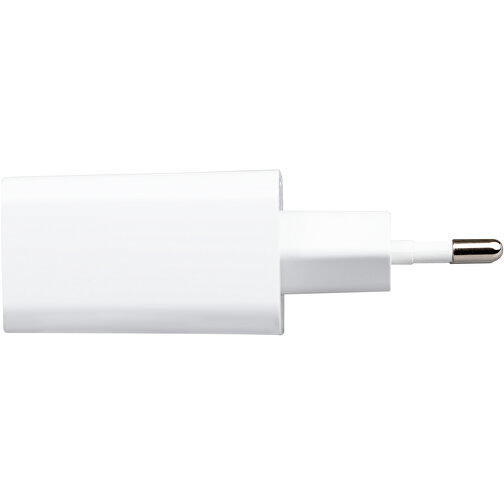 Ladegerät Mit 20W Power Delivery Und Quick Charge Für USB Typ A Und Typ C , weiß, ABS, 8,20cm x 2,80cm x 4,70cm (Länge x Höhe x Breite), Bild 4