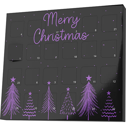 XS Advent Calendar Merry Christmas Fir Tree, Billede 1