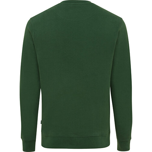 Iqoniq Zion Rundhals-Sweater Aus Recycelter Baumwolle, Forest Green , forest green, 50% recycelte und 50% biologische Baumwolle, M, 71,50cm x 1,00cm (Länge x Höhe), Bild 2