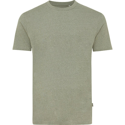 Iqoniq Manuel Ungefärbtes T-Shirt Aus Recycelter Baumwolle, Heather Green , heather green, 50% recycelte und 50% biologische Baumwolle, XS, 67,00cm x 0,50cm (Länge x Höhe), Bild 1