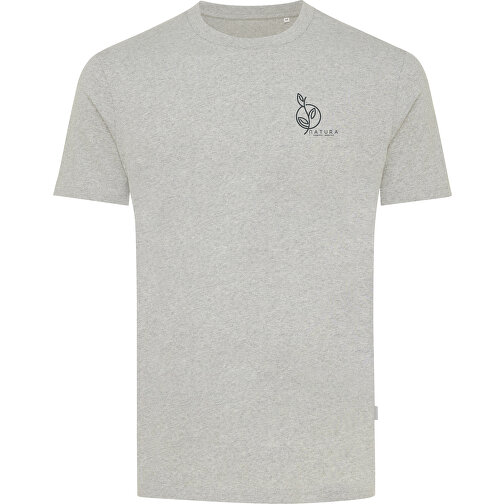 Iqoniq Manuel Ungefärbtes T-Shirt Aus Recycelter Baumwolle, Heather Grey , heather grey, 50% recycelte und 50% biologische Baumwolle, XXXL, 79,00cm x 0,50cm (Länge x Höhe), Bild 6