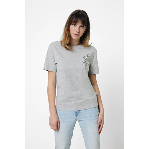 Iqoniq Manuel Ungefärbtes T-Shirt Aus Recycelter Baumwolle, Heather Grey , heather grey, 50% recycelte und 50% biologische Baumwolle, XXXL, 79,00cm x 0,50cm (Länge x Höhe), Bild 7