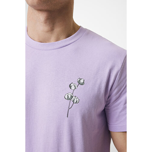 Iqoniq Bryce T-Shirt Aus Recycelter Baumwolle, Lavender , lavender, 50% recycelte und 50% biologische Baumwolle, XXL, 77,00cm x 0,50cm (Länge x Höhe), Bild 4