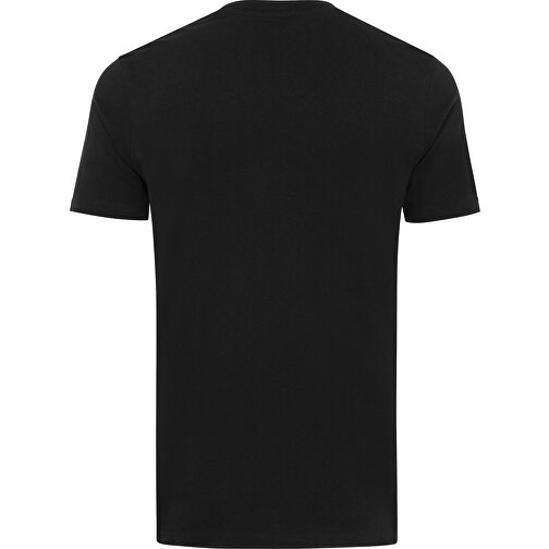 Iqoniq Bryce T-Shirt Aus Recycelter Baumwolle, Schwarz , schwarz, 50% recycelte und 50% biologische Baumwolle, XL, 75,00cm x 0,50cm (Länge x Höhe), Bild 2