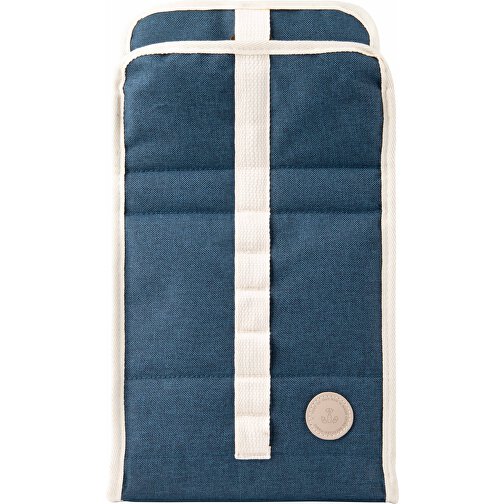 VINGA Sortino Day-Trip Kühltasche, Blau , blau, PET - recycelt, 20,00cm x 25,00cm (Länge x Höhe), Bild 4