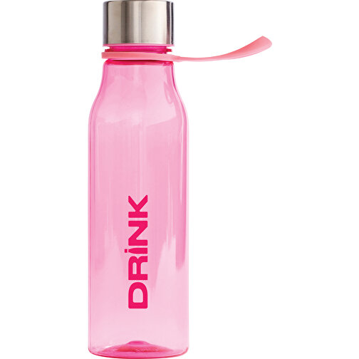 VINGA Lean Wasserflasche, Rosa , rosa, Tritan, 23,50cm (Höhe), Bild 6