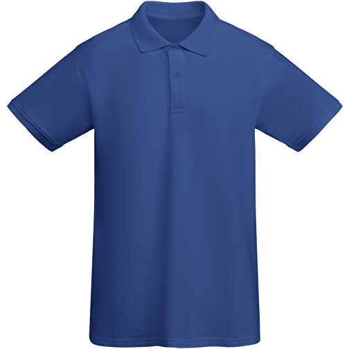 Prince Poloshirt Für Herren , royal, Piqué Strick 100% Bio Baumwolle, 210 g/m2, M, , Bild 1