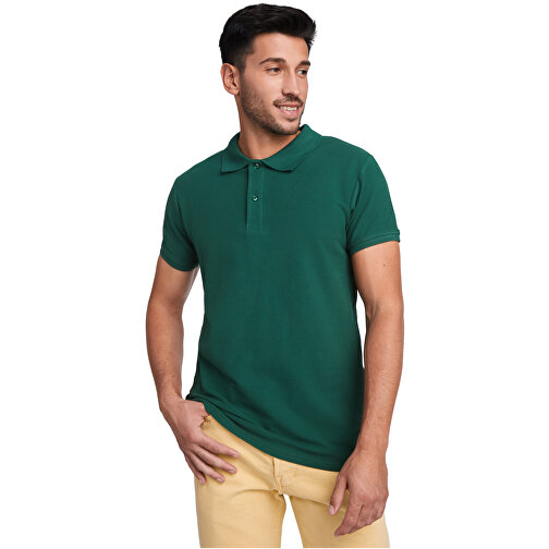 Prince Poloshirt Für Herren , royal, Piqué Strick 100% Bio Baumwolle, 210 g/m2, M, , Bild 4