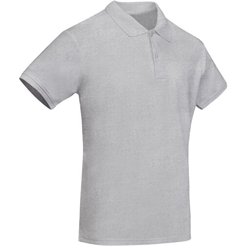 Prince Poloshirt Für Herren , marl grey, Piqué Strick 100% Bio Baumwolle, 210 g/m2, 3XL, , Bild 4
