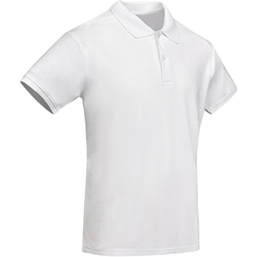 Prince Poloshirt Für Herren , weiß, Piqué Strick 100% Bio Baumwolle, 210 g/m2, 3XL, , Bild 3