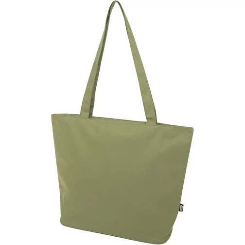 Sac shopping Panama de 20 L avec fermeture éclair recyclé certifié GRS, Image 1