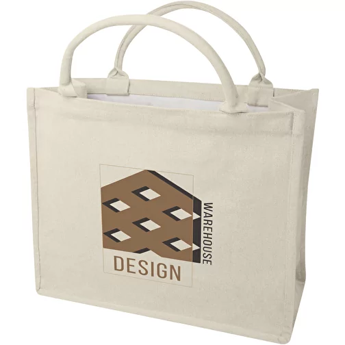 Sac shopping Pheebs recyclé de 500 g/m² pour livre, Image 2