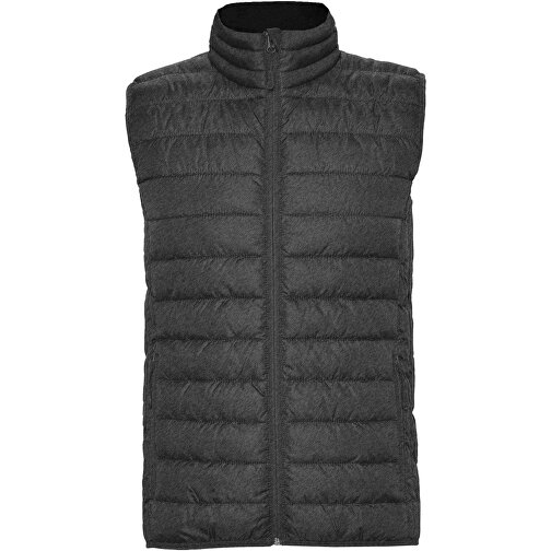 Oslo Isolierter Bodywarmer Für Herren , heather schwarz, 100% Polyester, 290 g/m2, Lining,  100% Polyester, Padding/filling,  100% Polyester, L, , Bild 1