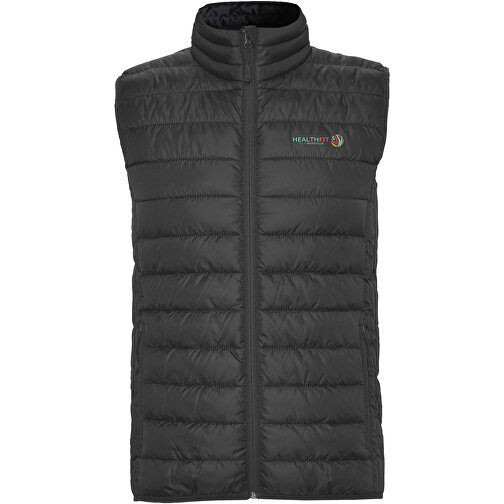 Oslo Isolierter Bodywarmer Für Herren , ebony, 100% Polyester, 290 g/m2, Lining,  100% Polyester, Padding/filling,  100% Polyester, L, , Bild 2