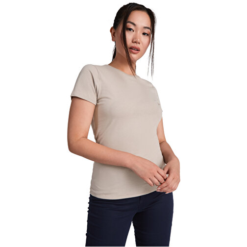 Golden T-Shirt Für Damen , vintage white, Single jersey Strick 100% Bio Baumwolle, 160 g/m2, L, , Bild 4