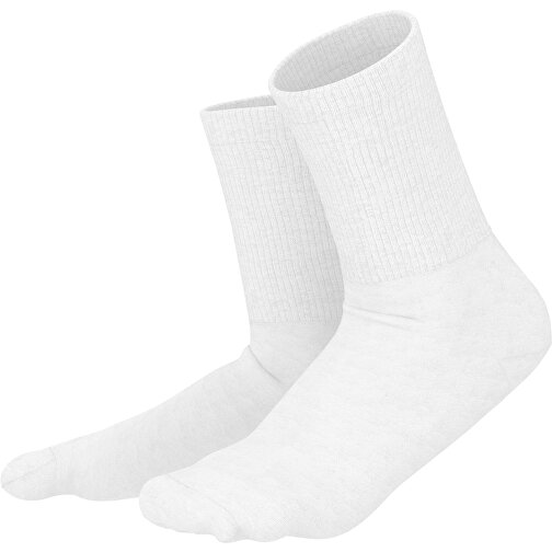 Boris - Die Premium Tennis Socke , weiß, 85% Natur Baumwolle, 12% regeniertes umwelftreundliches Polyamid, 3% Elastan, 36,00cm x 0,40cm x 8,00cm (Länge x Höhe x Breite), Bild 1