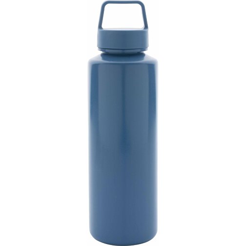 Wasserflasche Mit Henkel Aus RCS RPP, Blau , blau, Polypropylen - recycelt, 22,50cm (Höhe), Bild 3