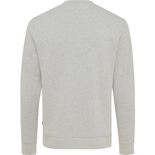 Iqoniq Denali Ungefärbt. Rundhals-Sweater Aus Recycelter BW, Heather Grey , heather grey, 50% recycelte und 50% biologische Baumwolle, XXS, 65,50cm x 1,00cm (Länge x Höhe), Bild 2