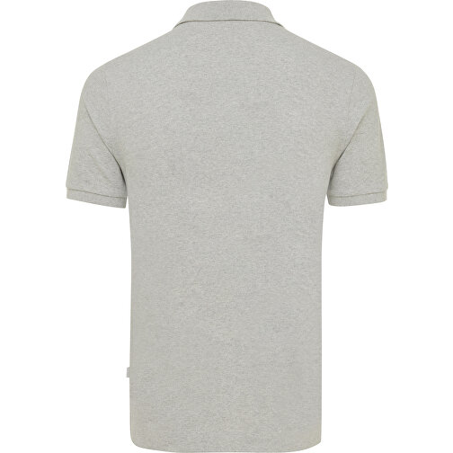 Iqoniq Yosemite Piqué-Poloshirt Aus Recycelter Baumwolle, Heather Grey , heather grey, 50% recycelte und 50% biologische Baumwolle, M, 71,00cm x 0,50cm (Länge x Höhe), Bild 2