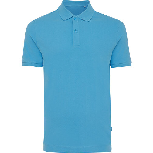 Iqoniq Yosemite Piqué-Poloshirt Aus Recycelter Baumwolle, Tranquil Blue , tranquil blue, 50% recycelte und 50% biologische Baumwolle, XS, 67,00cm x 0,50cm (Länge x Höhe), Bild 1