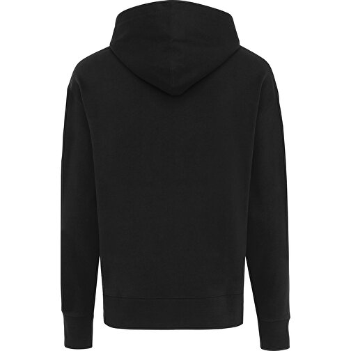 Iqoniq Yoho Relax-Hoodie Aus Recycelter Baumwolle, Schwarz , schwarz, 50% recycelte und 50% biologische Baumwolle, L, 72,00cm x 1,00cm (Länge x Höhe), Bild 2