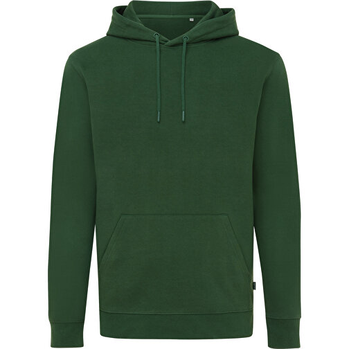 Iqoniq Jasper Hoodie Aus Recycelter Baumwolle, Forest Green , forest green, 50% recycelte und 50% biologische Baumwolle, XXS, 66,00cm x 1,00cm (Länge x Höhe), Bild 1