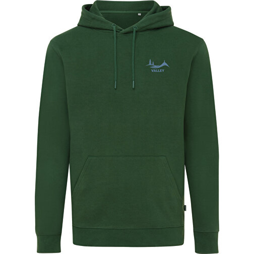 Iqoniq Jasper Hoodie Aus Recycelter Baumwolle, Forest Green , forest green, 50% recycelte und 50% biologische Baumwolle, XS, 68,00cm x 1,00cm (Länge x Höhe), Bild 6