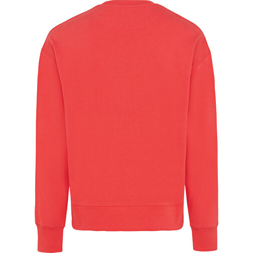 Iqoniq Kruger Relax-Rundhals-Sweater Aus Recycelt. Baumwolle, Luscious Red , luscious red, 50% recycelte und 50% biologische Baumwolle, S, 69,50cm x 1,00cm (Länge x Höhe), Bild 2