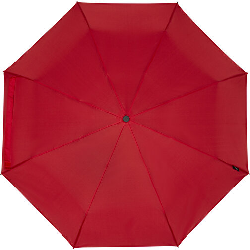 Birgit 21´´ Faltbarer Winddichter Regenschirm Aus Recyceltem PET , rot, Recyceltes PET Pongee Polyester, 28,00cm (Höhe), Bild 3