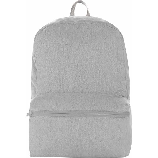 Impact Aware™ 285g/m² RCanvas-Rucksack, Ungefärbt, Grau , grau, Canvas - recycelt, 30,00cm x 41,00cm (Länge x Höhe), Bild 2